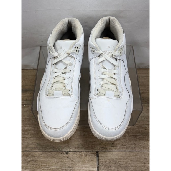 Nike Flight Legacy White Leather High Top Sneakers Mens Size 11.5 - Picture 3 of 10